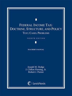 cover image of Federal Income Tax